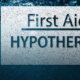 First Aid, Hypothermia